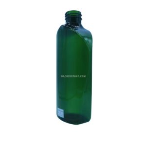 Chai nhựa PET 600ml màu xanh rêu 1