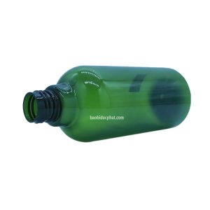 chai nhựa PET 300ml màu xanh rêu