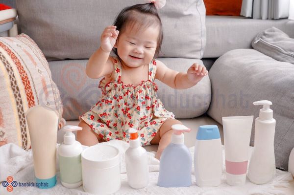 Những mẫu chai sữa tắm, dầu gội trẻ em