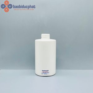 Chai dầu gội nhựa hdpe 300ml màu trắng