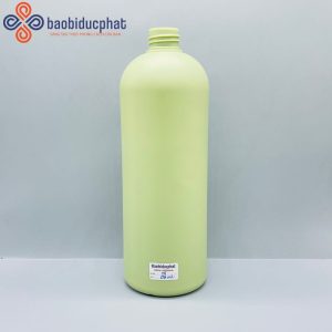 Chai đựng mỹ phẩm nhựa hdpe màu xanh 850ml