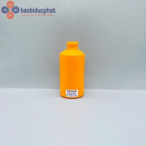 Chai HDPE 150ml màu cam