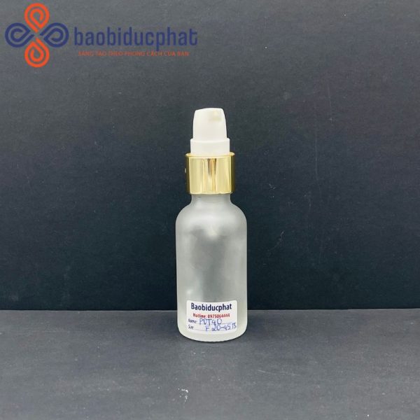 Chai lọ thủy tinh trong suốt 40ml