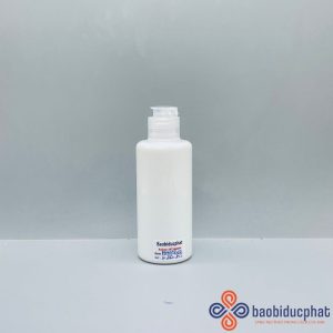 Chai mỹ phẩm nhựa pet trắng sứ 100ml