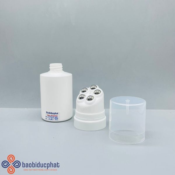 Chai nhựa HDPE 100ml màu trắng