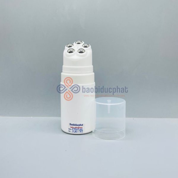 Chai nhựa HDPE 100ml màu trắng