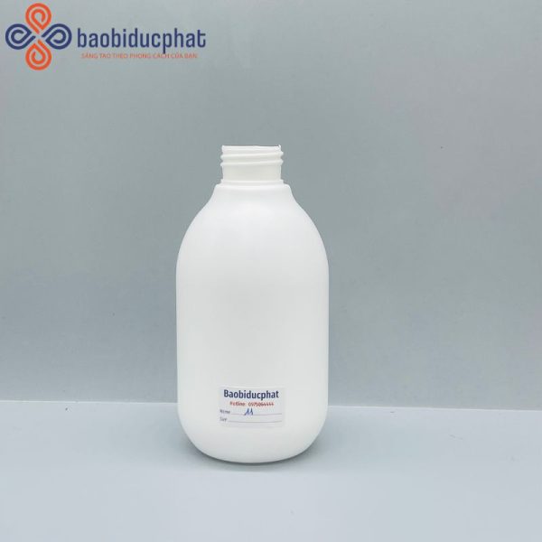 Chai nhựa hdpe 200ml màu trắng, màu xanh