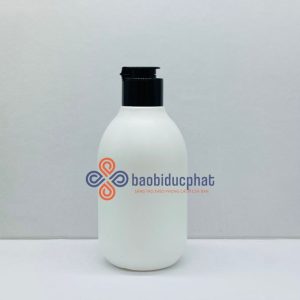 Chai nhựa hdpe 200ml màu trắng, màu xanh