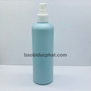 Chai nhựa HDPE 300ml màu đỏ đựng dầu gội