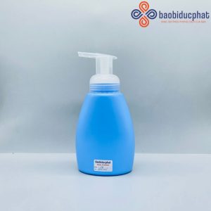 Chai nhựa HDPE 300ml màu xanh dương