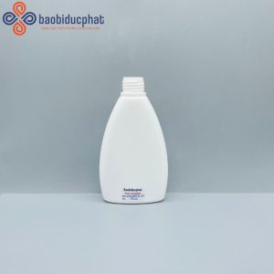 Chai nhựa hdpe đựng dầu gội sữa tắm 150ml màu trắng dáng bầu