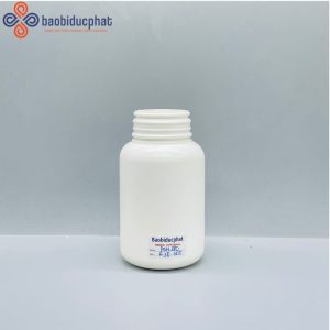 Chai nhựa HDPE đựng thuốc 180ml màu trắng