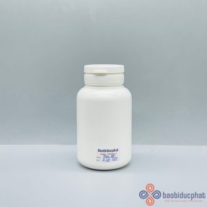 Chai nhựa HDPE đựng thuốc 180ml màu trắng