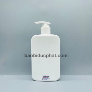 Chai nhựa HDPE màu trắng sứ 480ml