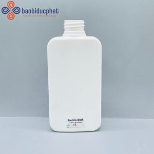 Chai nhựa hdpe màu trắng sứ 250ml