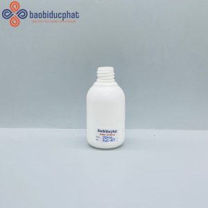 Chai nhựa HDPE màu trắng sứ 60ml