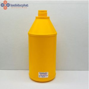 Chai nhựa HDPE màu vàng 500ml đựng dung dịch y tế