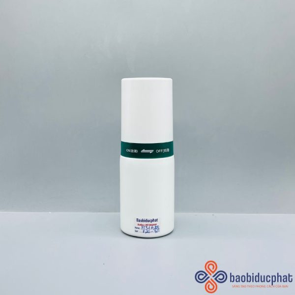 Chai nhựa HDPE trắng sứ 100ml