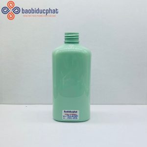 Chai nhựa pet 200ml màu xanh