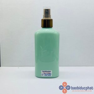 Chai nhựa pet 200ml màu xanh