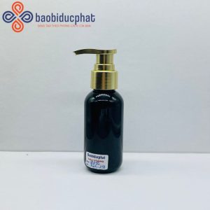 Chai nhựa PET 80ml màu đen