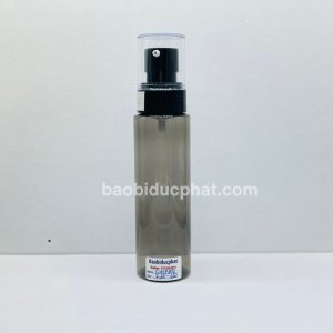 Chai nhựa pet màu đen 100ml