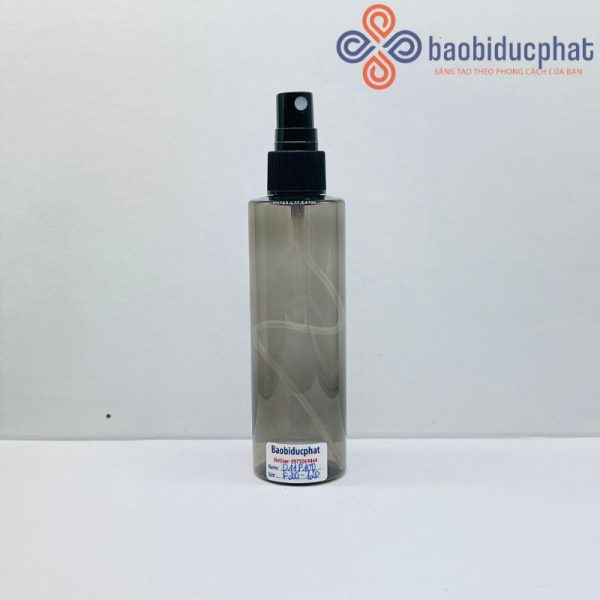 Chai nhựa pet màu đen 100ml