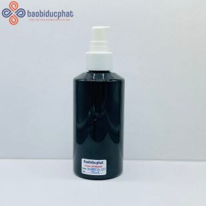 Chai nhựa PET màu đen 180ml