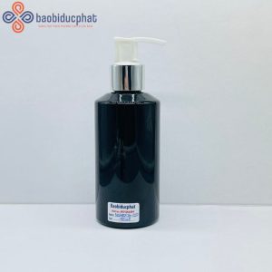 Chai nhựa PET màu đen 180ml