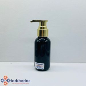 Chai nhựa PET màu đen cổ 24 dung tích 80ml