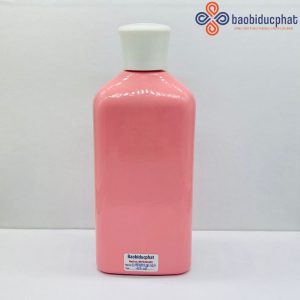 Chai nhựa Pet màu hồng 400ml