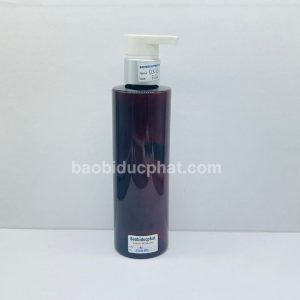 Chai nhựa PET màu nâu 200ml