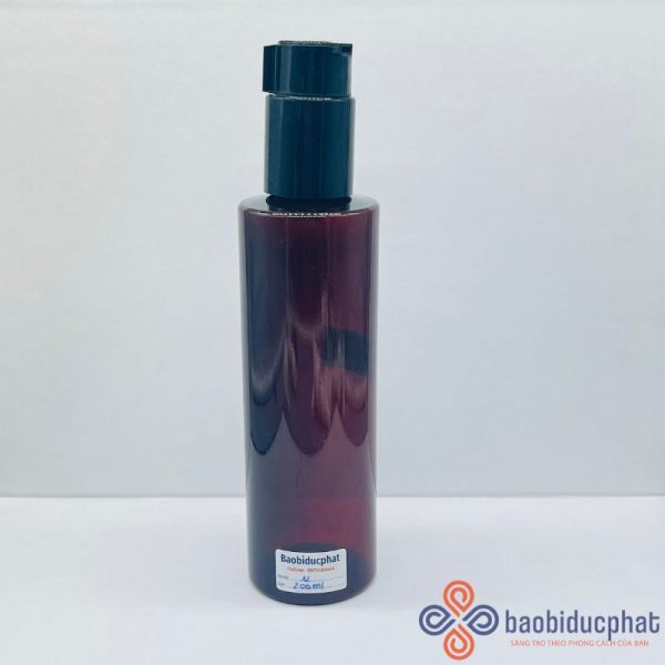 Chai nhựa PET màu nâu 200ml