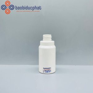 Chai nhựa PET màu trắng sứ 100ml