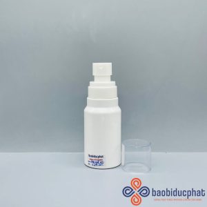 Chai nhựa PET màu trắng sứ 100ml