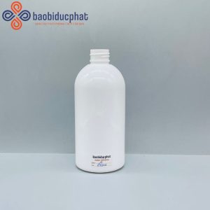 Chai nhựa pet màu trắng sứ 250ml