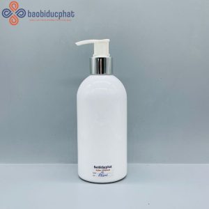 Chai nhựa pet màu trắng sứ 250ml