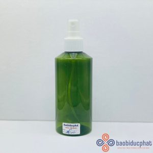 Chai nhựa pet màu xanh 200ml đựng dầu gội