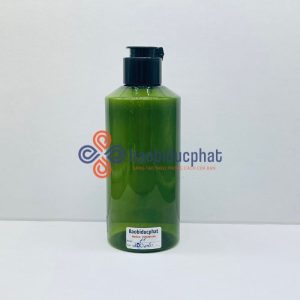 Chai nhựa pet màu xanh 200ml đựng dầu gội