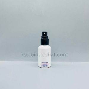 Chai nhựa PET 60ml màu trắng sứ