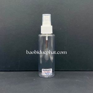 Chai nhựa pet trong suốt 100ml