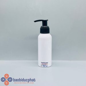 Chai PET cổ 24 màu trắng sứ dung tích 100ml