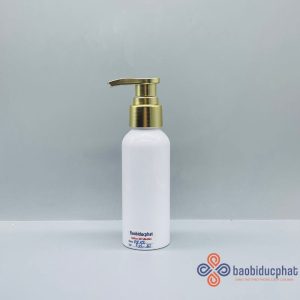 Chai PET cổ 24 màu trắng sứ dung tích 100ml