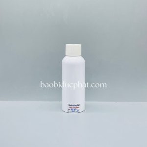 Chai PET cổ 24 màu trắng sứ dung tích 100ml