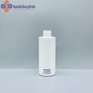 Chai pet đựng nước rửa tay 150ml màu trắng sứ