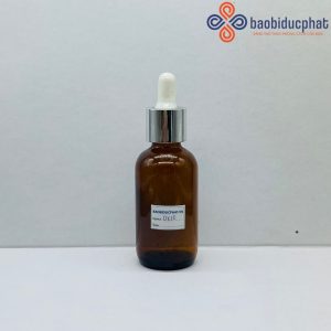 Chai thuốc nhỏ giọt thủy tinh 60ml màu nâu