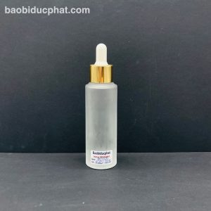 Chai thủy tinh đựng serum 50ml trong suốt