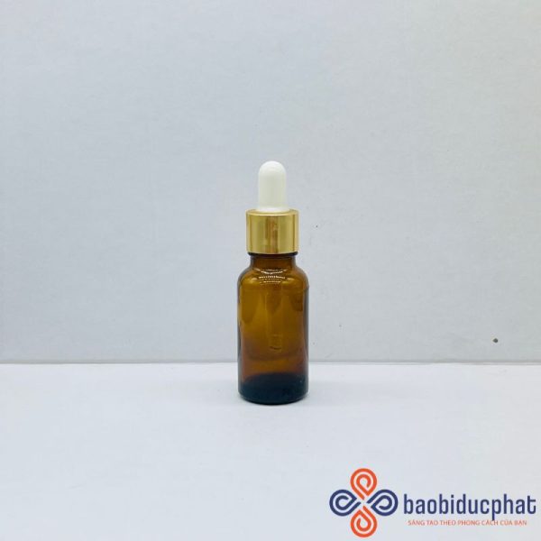 Chai thủy tinh đựng siro 20ml màu nâu