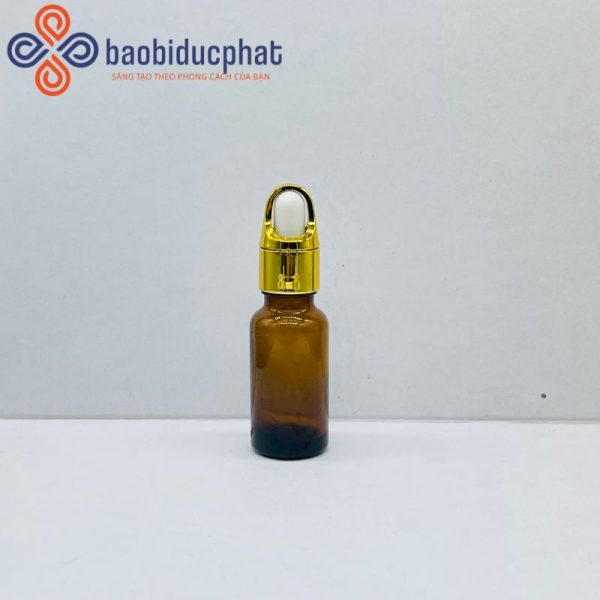 Chai thủy tinh đựng siro 20ml màu nâu