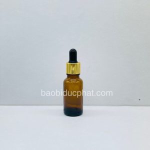 Chai thủy tinh đựng siro 20ml màu nâu